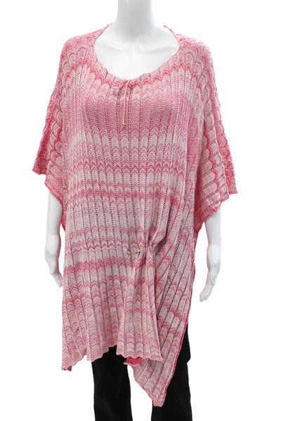 St. John Sport By Marie Gray Women Tunic Pink Boho Wool Size One Size