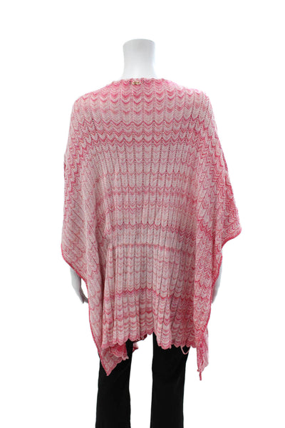 St. John Sport By Marie Gray Women Tunic Pink Boho Wool Size One Size