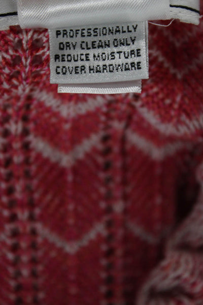 St. John Sport By Marie Gray Women Tunic Pink Boho Wool Size One Size