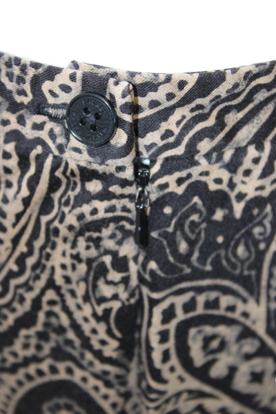 Rachel Zoe Womens Collared Sleeveless Button Up Silk Blend Blouse Size 2