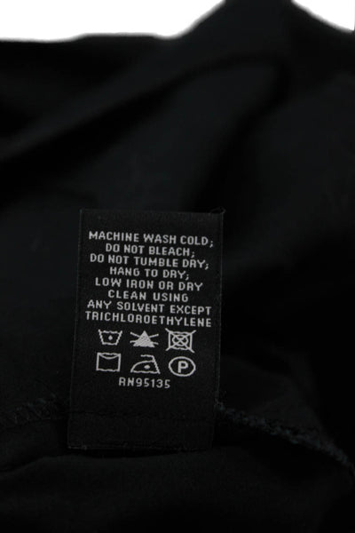 Lafayette 148 New York Womens Dress Pants Black Zip Size 6