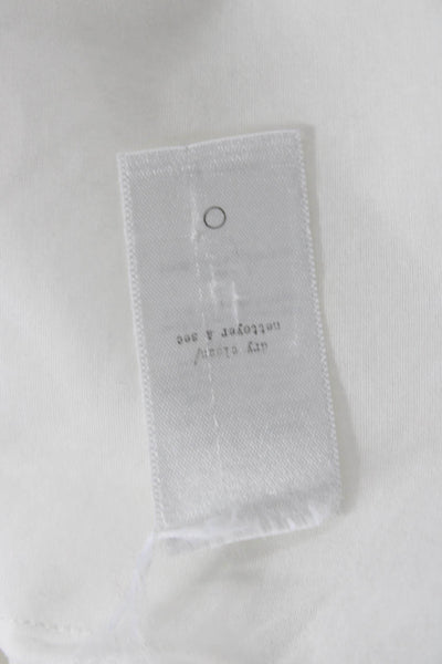 Rag & Bone Womens Collared Cotton Button Up White Long Sleeve Size S