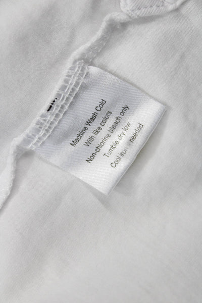 Peter Millar Mens White Polo Collared Short Sleeve 92% Cotton Stretch Size L
