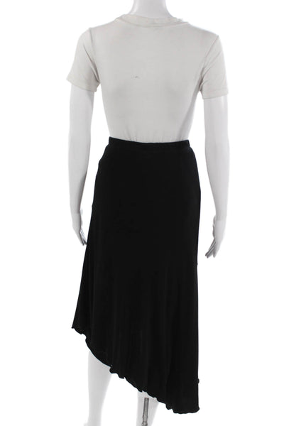 Joseph Ribkoff Womens A-Line Long Black Skirt Polyester Spandex Size 10
