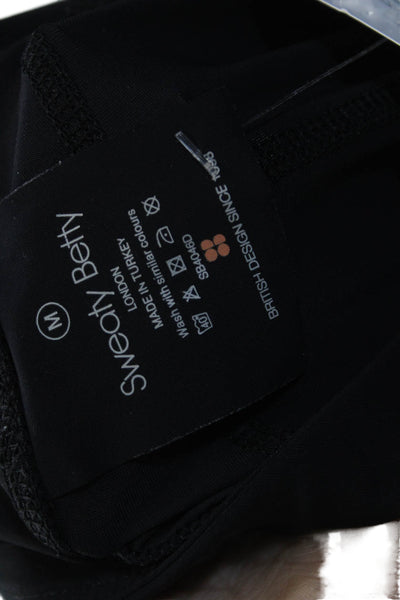 Sweaty Betty Womens Jogger Sweatpants Black Nylon Blend Size M