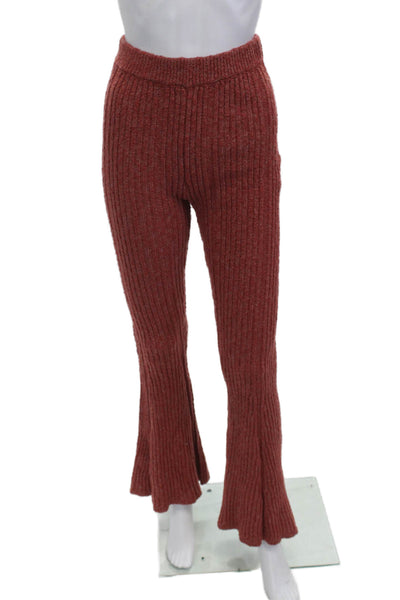 Free People Womens Bohemian Striped Brown Pants Size XS