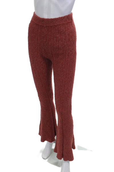 Free People Womens Bohemian Striped Brown Pants Size XS