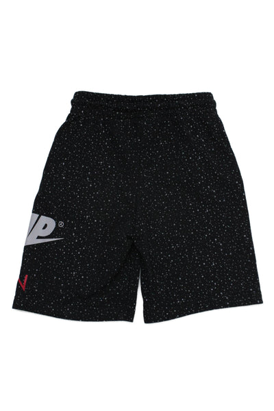 Nike Boys Cotton Abstract Sweat Shorts Black Size S