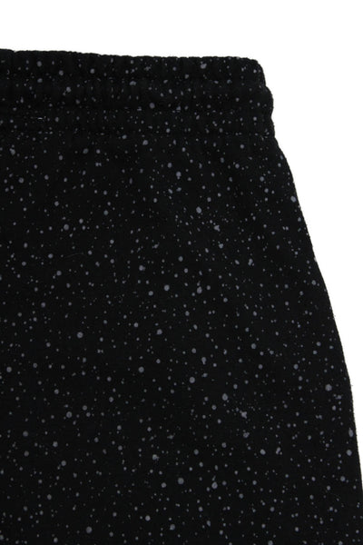 Nike Boys Cotton Abstract Sweat Shorts Black Size S