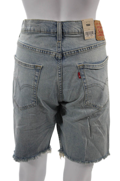 Levi Strauss & Co Men Light Blue Bermuda Shorts Size 34