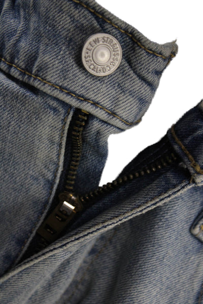 Levi Strauss & Co Men Light Blue Bermuda Shorts Size 34