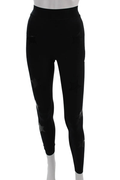 Ultracor Womens Ankle Jegging Black Stars Nylon Blend Size S
