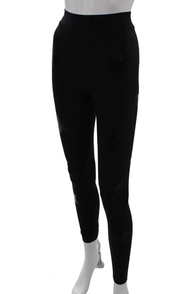 Ultracor Womens Ankle Jegging Black Stars Nylon Blend Size S