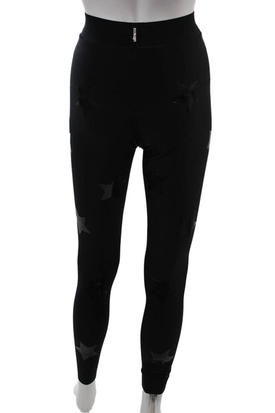 Ultracor Womens Ankle Jegging Black Stars Nylon Blend Size S