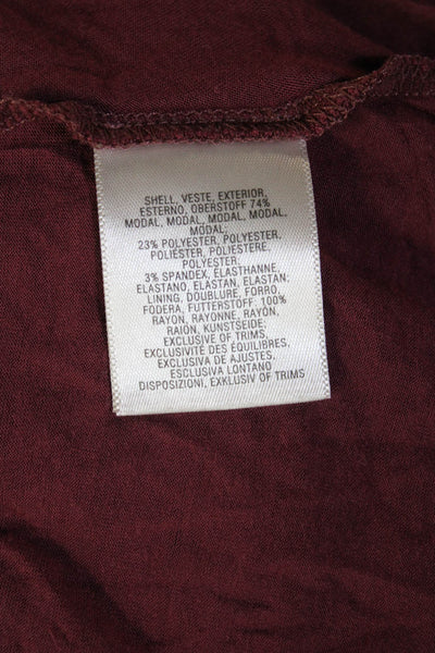 Moulinette Soeurs Anthropologie Womens Blouson Brown Midi Dress Size XS