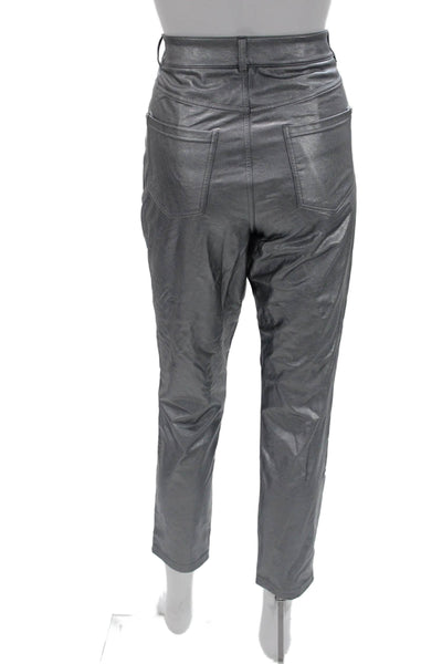 Commando Women Ankle Cropped Pants Dark Gray Size M