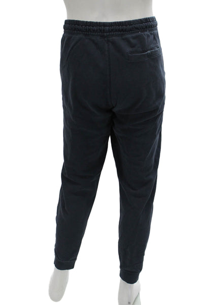 Penguin Mens Dark Blue Jogger Sweatpants Drawstring Size L