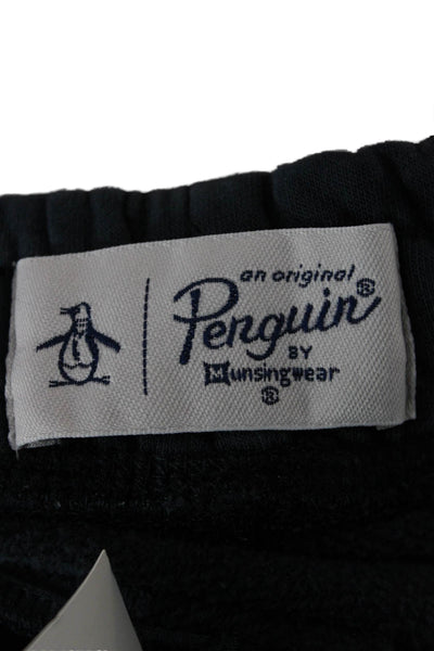 Penguin Mens Dark Blue Jogger Sweatpants Drawstring Size L
