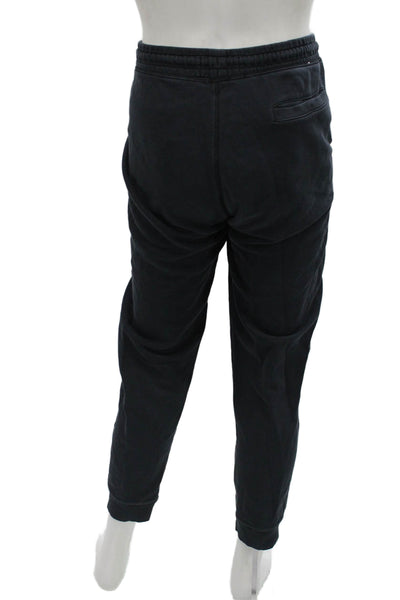 Penguin Mens Black Jogger Sweatpants Cotton Blend Drawstring Size XL