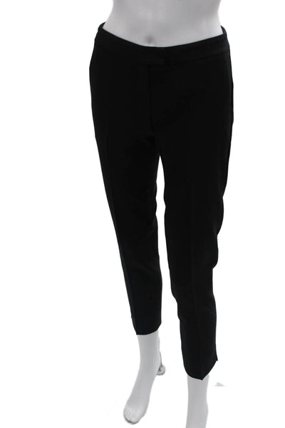 Theory Womens Ankle Cropped Dress Pants Black Size 0