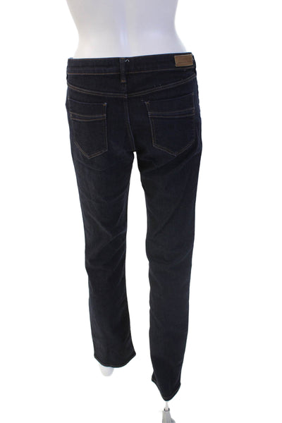 Comptoir Des Cotonniers Women Straight Jeans Dark Blue Size 30