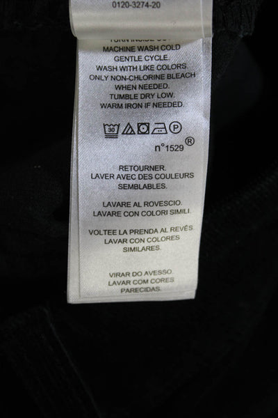 Lauren by Ralph Lauren Unisex Black Pants Button Closure Solid Size 4