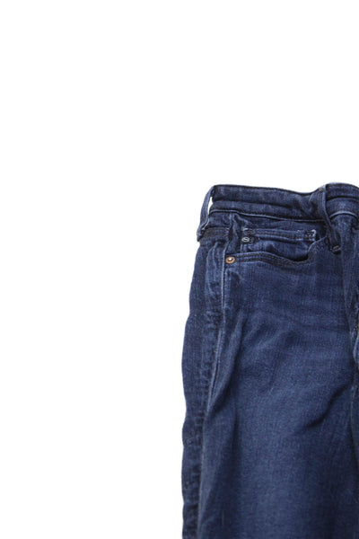 AG Adriano Goldschmied Unisex Skinny Jeans Dark Blue Mid Rise Size 23
