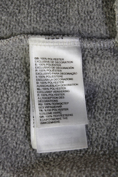 The North Face Womens Henley Hoodie Gray Size M