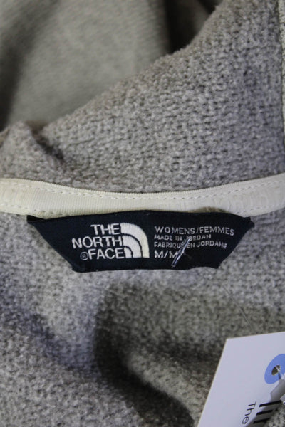 The North Face Womens Henley Hoodie Gray Size M