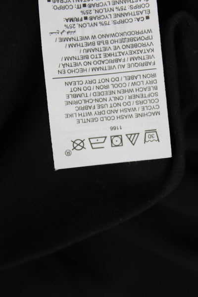 Athleta Womens Jogger Sweatpants Black Cotton Spandex Petite Size S