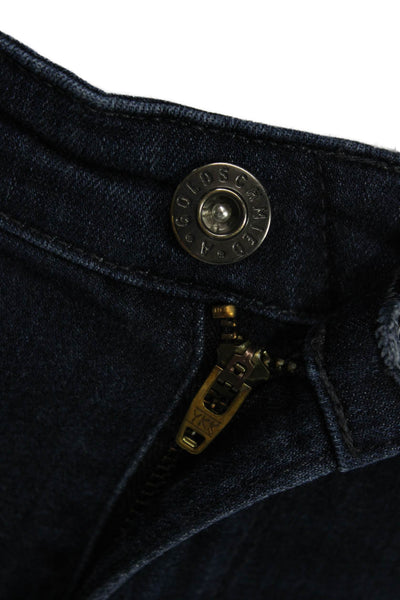 AG Adriano Goldschmied Women Ankle Skinny Leg Jeans Dark Blue Size 27