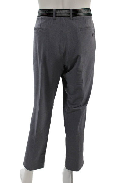 Nike Mens Dress Pants Dark Gray Zip Big & Tall Size 40