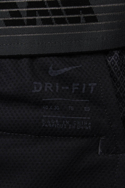 Nike Mens Dress Pants Dark Gray Zip Big & Tall Size 40