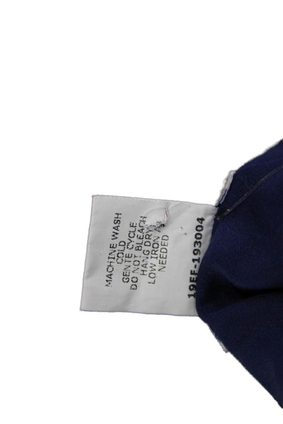Florence Eiseman Girls Striped Sleeveless A-Line Mini Dress Blue Size 5