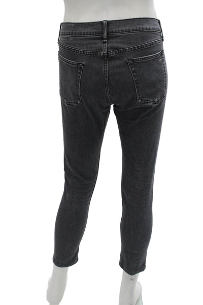 Rag & Bone Mens Skinny Ankle Jeans Dark Gray Size 33