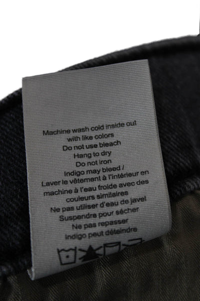 Rag & Bone Mens Skinny Ankle Jeans Dark Gray Size 33
