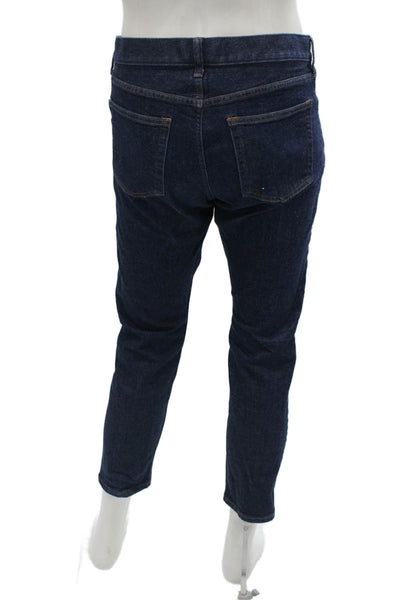 Everlane Mens Ankle Cropped Dark Blue Jeans Size 30