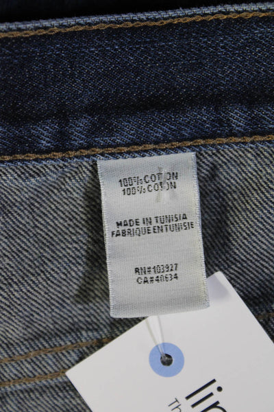 Marc Jacobs Mens Straight Jeans Dark Blue 100% Cotton Big Tall Size 34