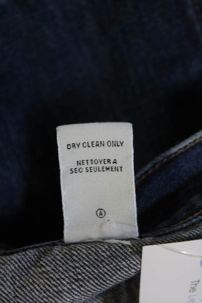 Marc Jacobs Mens Straight Jeans Dark Blue 100% Cotton Big Tall Size 34