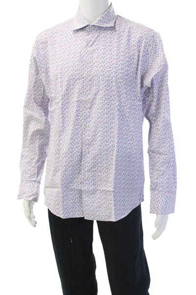 Proper Cloth Men's Long Sleeves Button Down Shirt Multicolor Size L