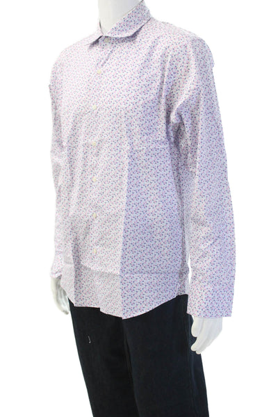 Proper Cloth Men's Long Sleeves Button Down Shirt Multicolor Size L