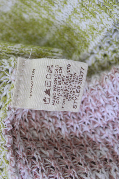 Falling Love Unisex Cardigan Green 100% Cotton Long Sleeve Bohemian Size M