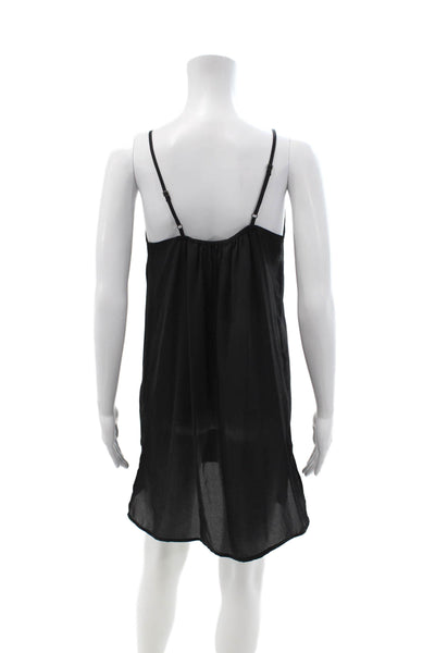 Scotch & Soda Womens Black V-Neck Sleeveless Slip Dress Size S