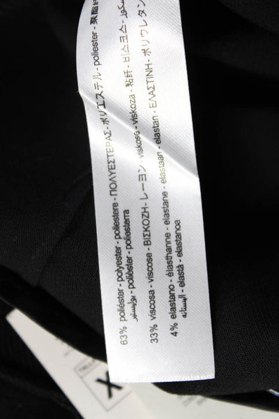 Zara Women A-Line Mini Skirt Black Size XS