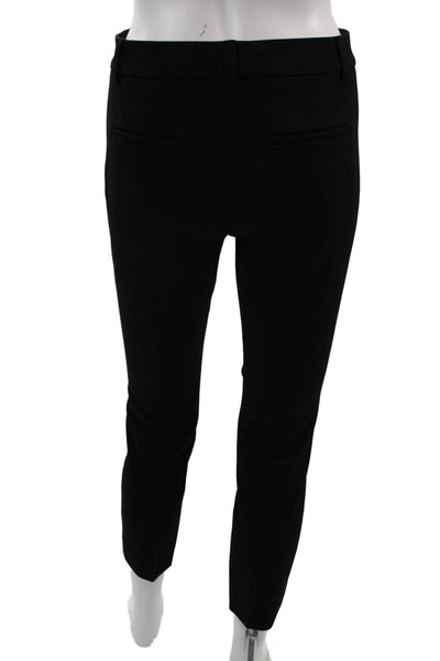 Via Masini 80 Women Ankle Cropped Dress Pants Black Size 40