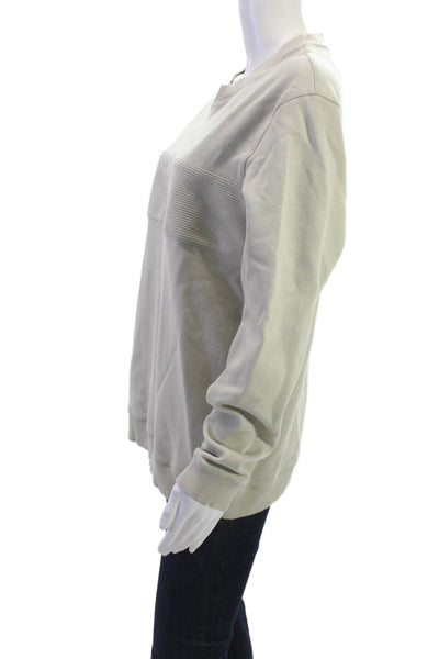 Ted Baker London Mens Pullover Sweatshirt Beige Crew Neck Size 5