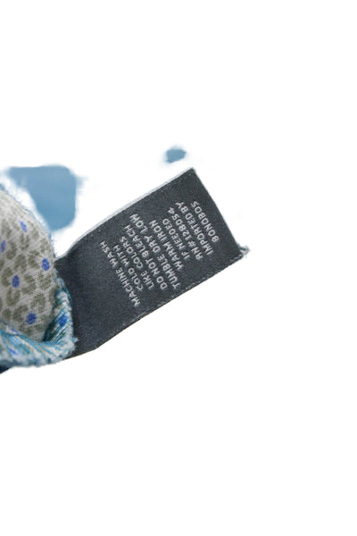 Bonobos Mens Chino Shorts Blue 100% Cotton Button Closure Size 34