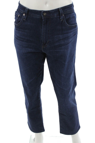 AG Mens Straight Dark Blue Jeans Size 36