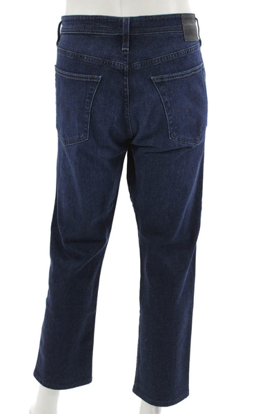 AG Mens Straight Dark Blue Jeans Size 36