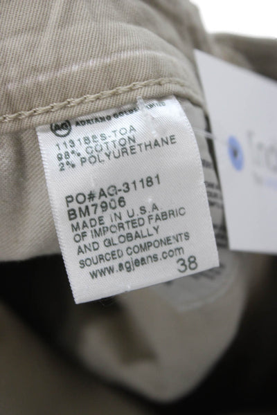 AG Mens Khakis Beige Size 38